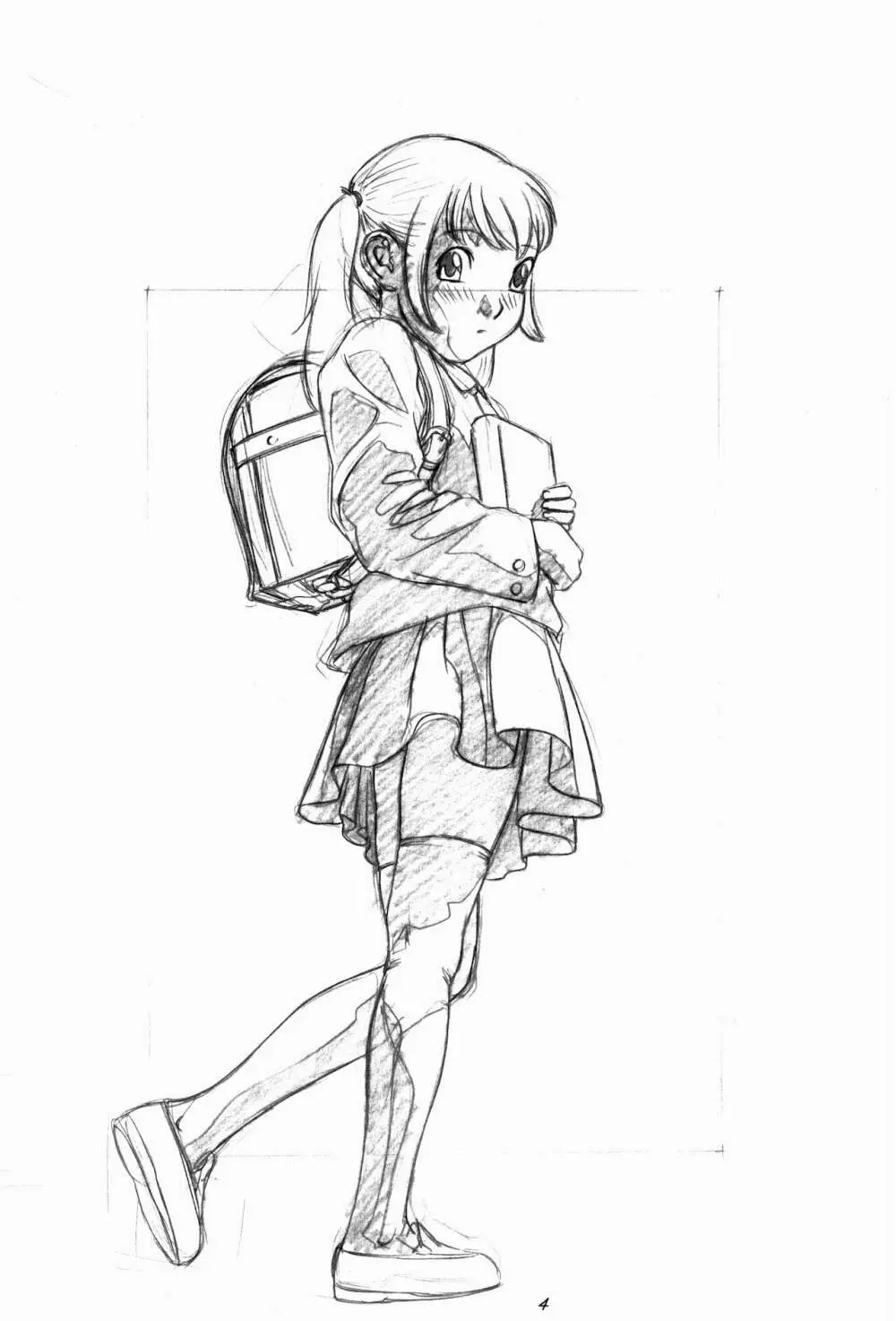 らくがきッズ 6 ~おりじなる少女鉛筆原画集~ Page.6