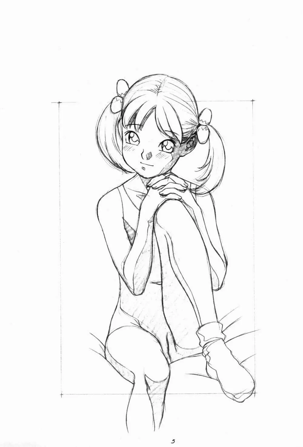 らくがきッズ 6 ~おりじなる少女鉛筆原画集~ Page.7