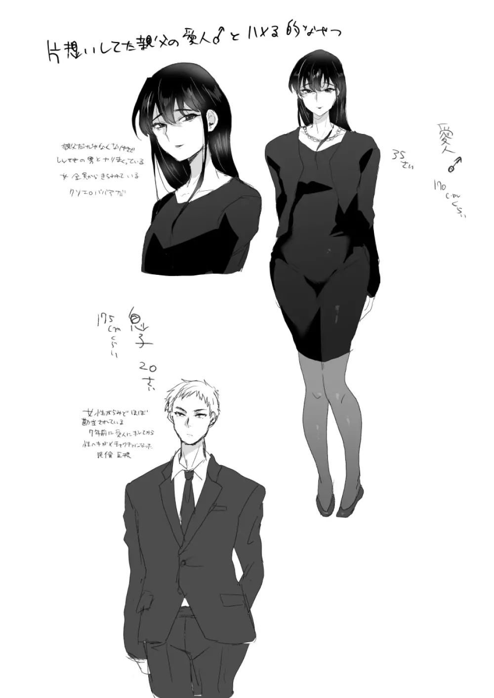 親父の愛人のエロババア♂を犯る!! Page.15