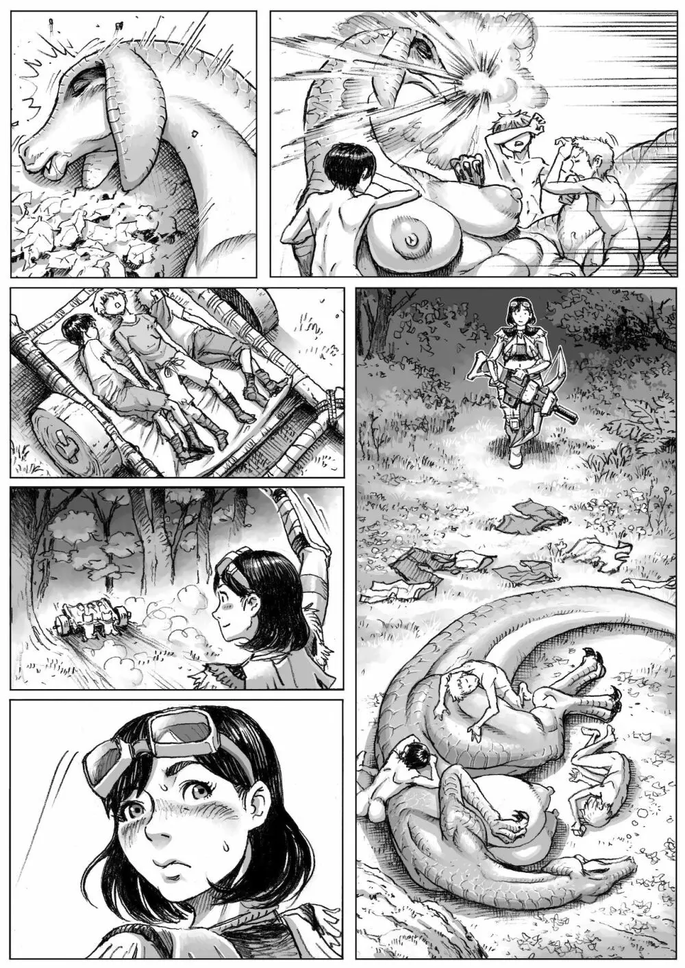 モン犯!~食いしん坊ハンターの○○レポート~ Page.49