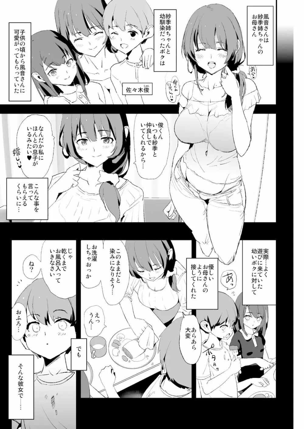 娘の次はママオナホ・オナホ合宿#2 Page.4
