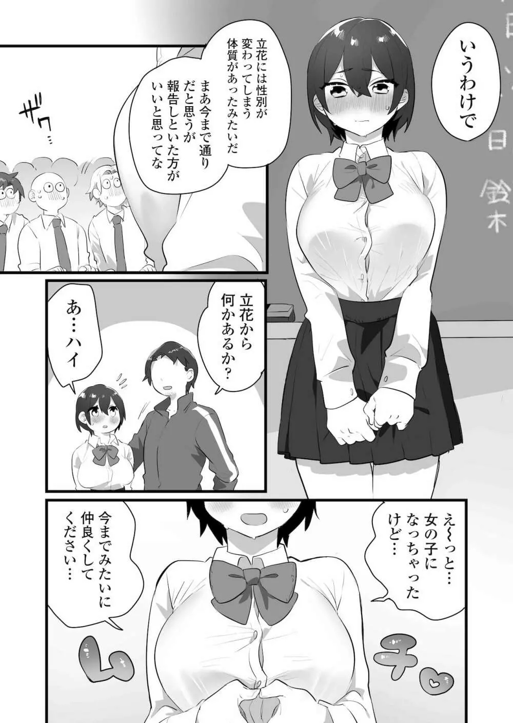 好きで女の子になったわけじゃない!…のに。 Page.9