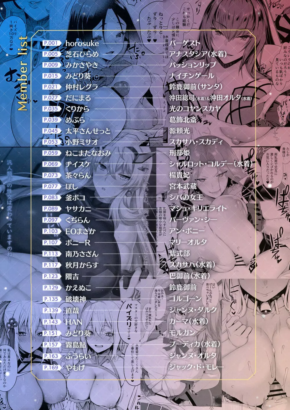 FGOパイズリ合同2~英霊乳挟領域ズリデア・ル・フェ~ Page.176