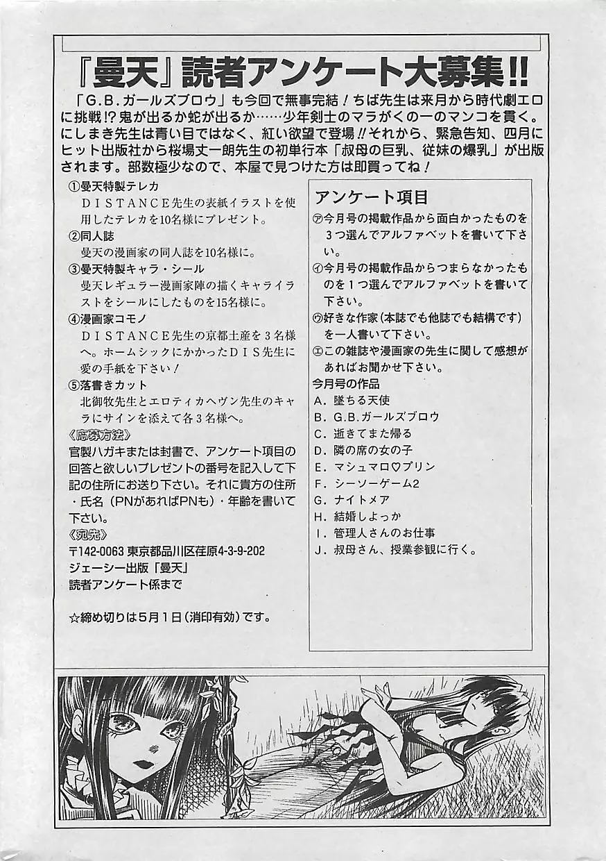 COMIC 曼天 2005年05月号 Page.200