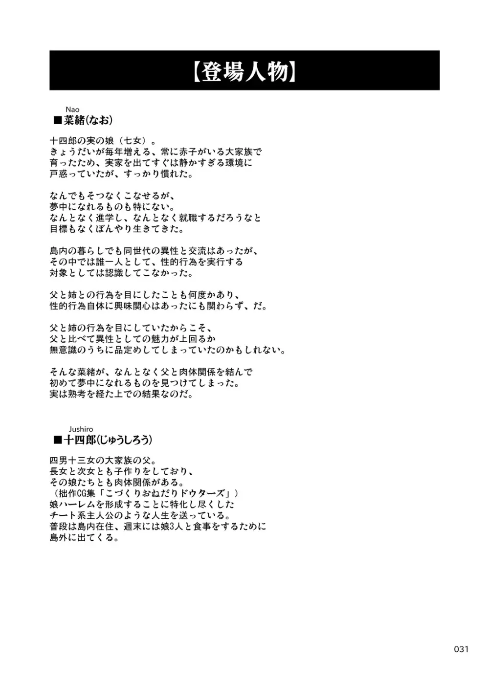 中出し!パパチンJunkie ~父娘受精妊娠ボテHもあるよ Page.31