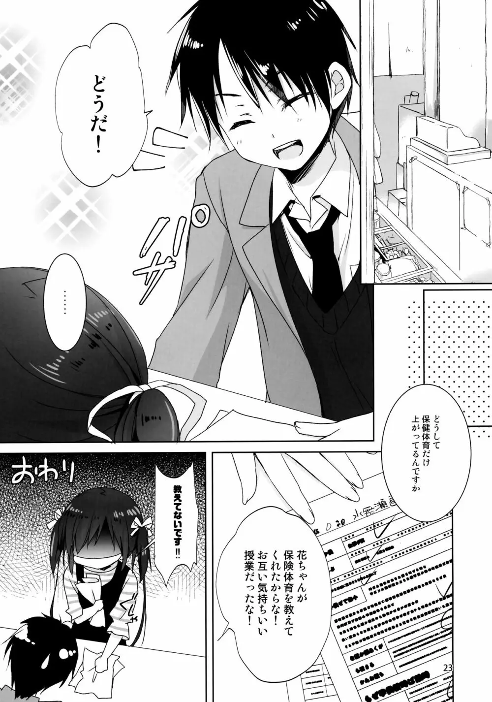お兄ちゃん ちゃんと勉強してください! Page.22