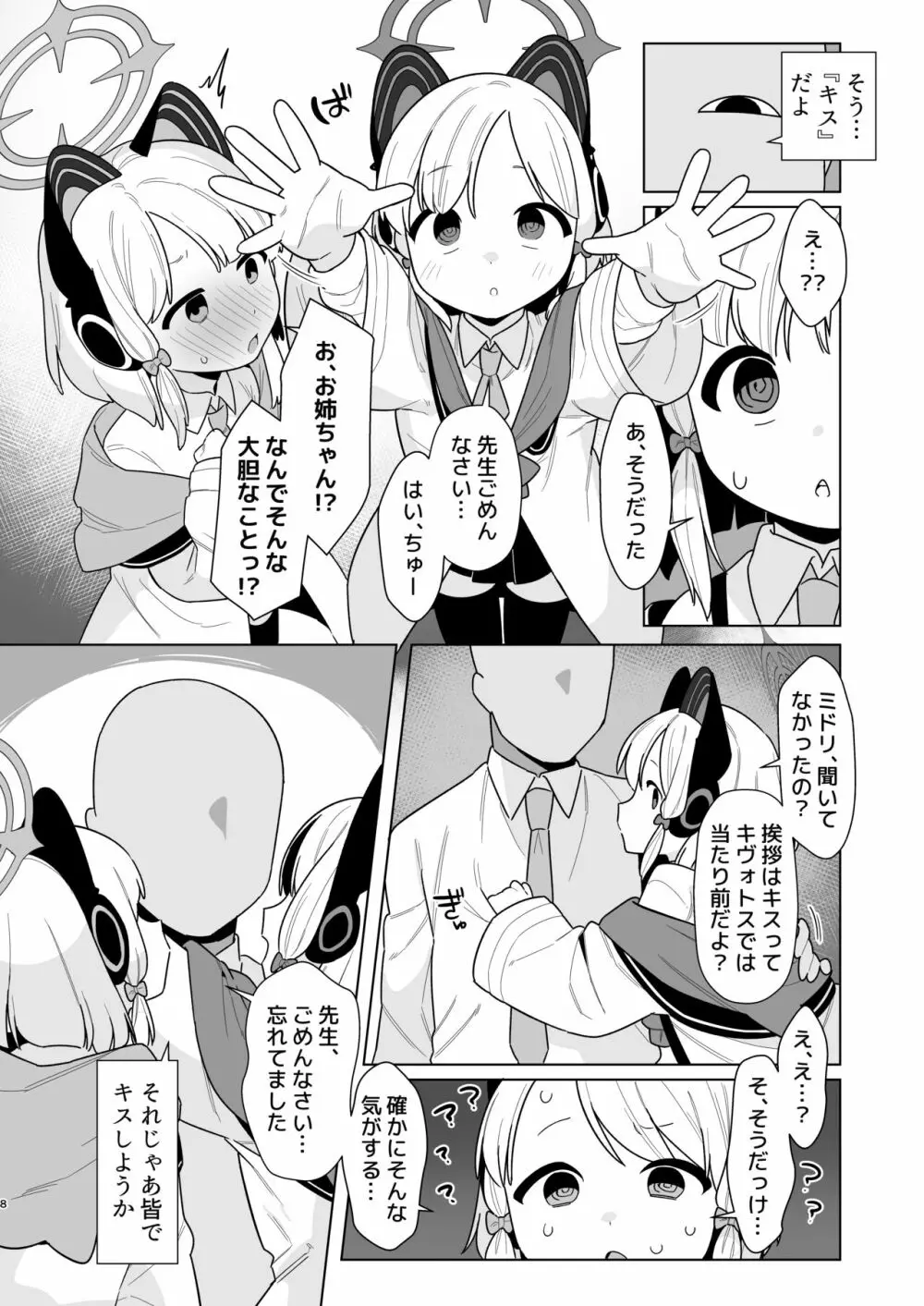 ブルアカ催眠部ミドモモ編【本文20P+ゲスト】 Page.8