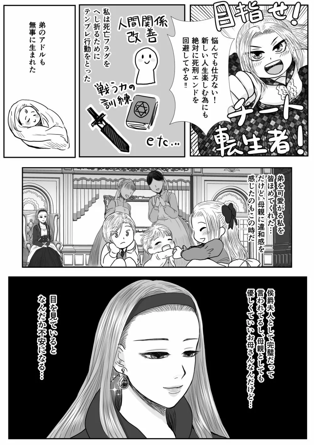 狂愛の鎖~悪役令嬢に転生したら兄と弟に犯されました~ Page.6