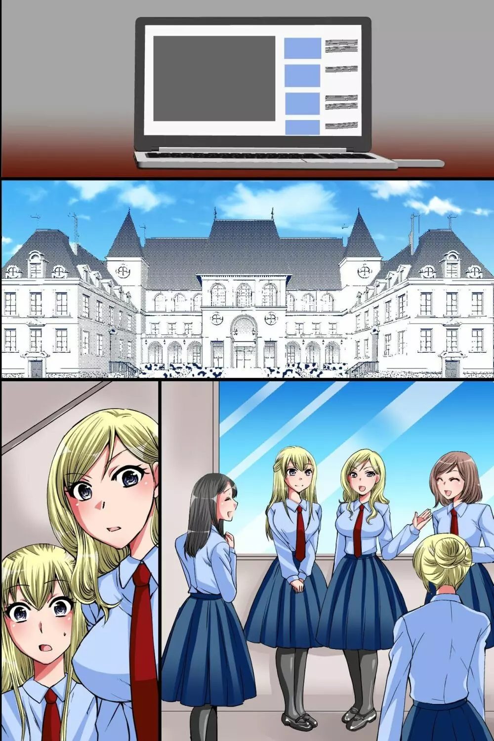 公女牝畜化教育~王族女たちが民衆のオ〇ホに堕ちるまで~ Page.46