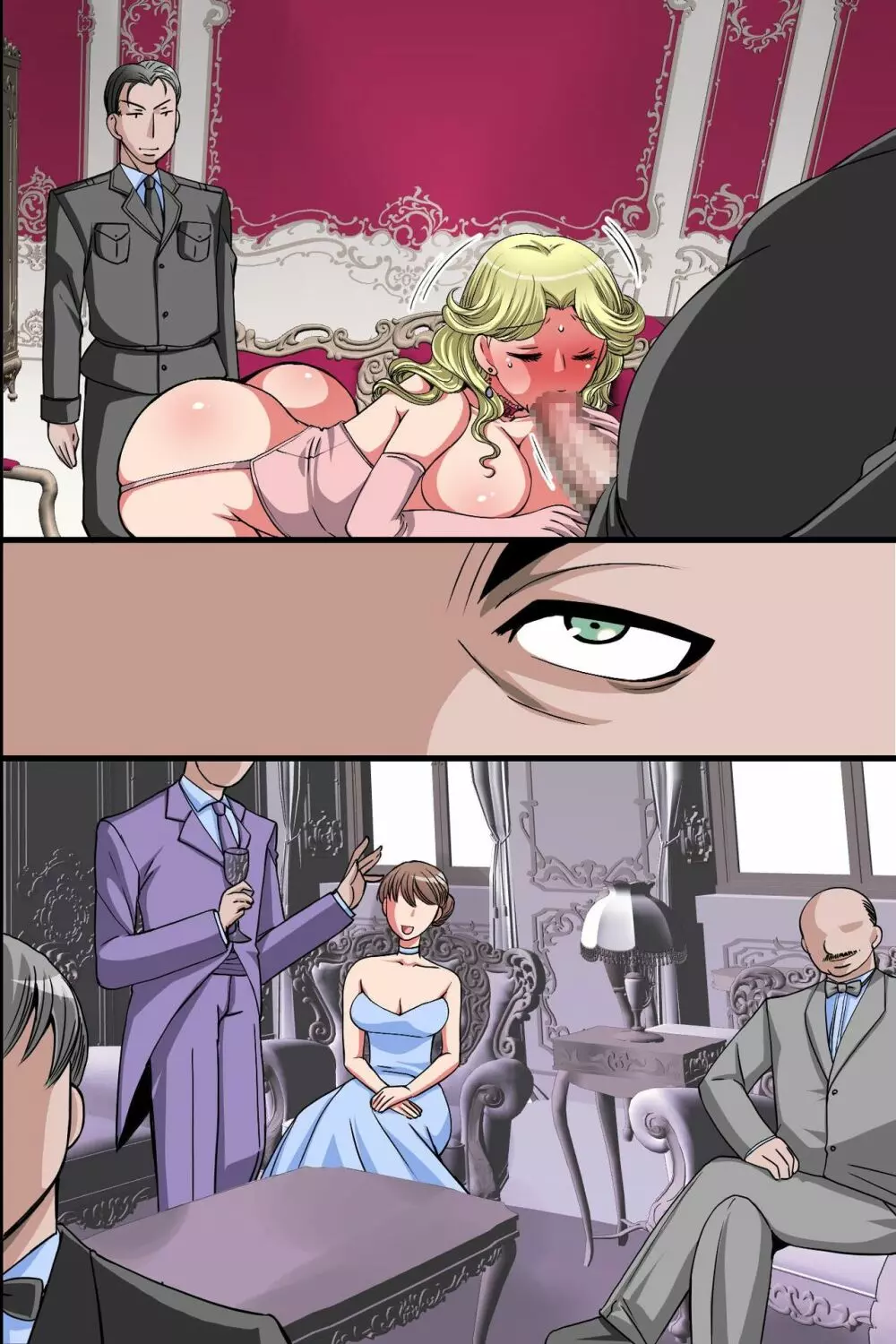 公女牝畜化教育~王族女たちが民衆のオ〇ホに堕ちるまで~ Page.60