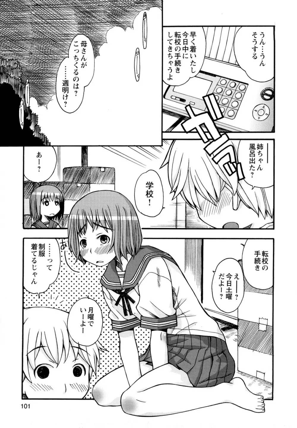 ぼくだって姉とセックスしてみたい! Page.103