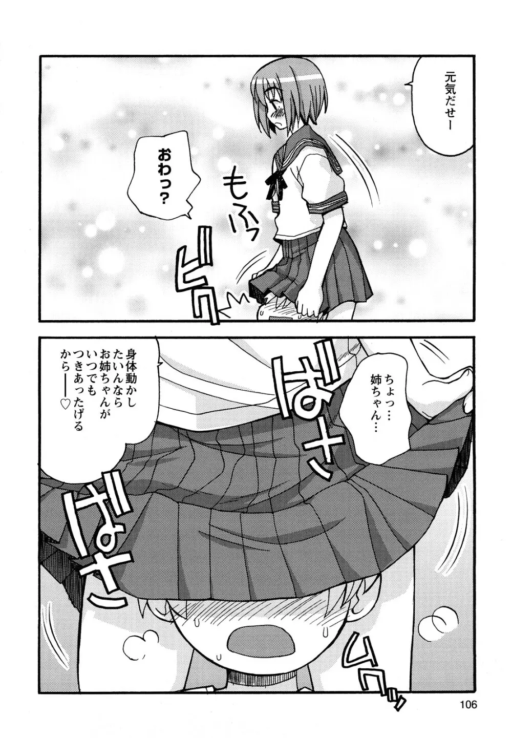 ぼくだって姉とセックスしてみたい! Page.108