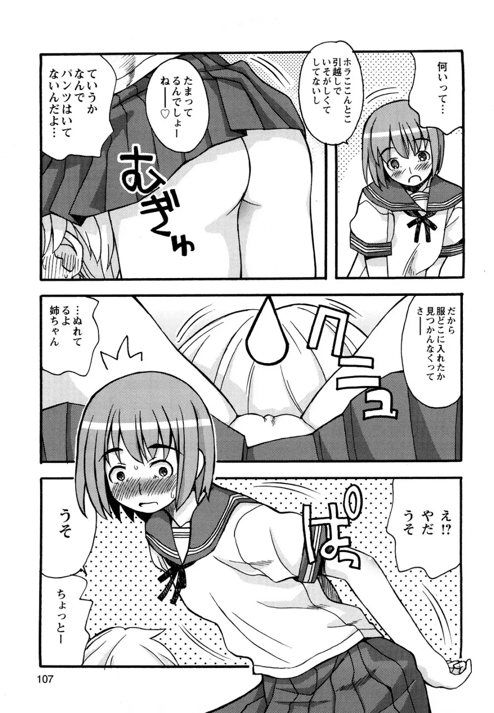 ぼくだって姉とセックスしてみたい! Page.109