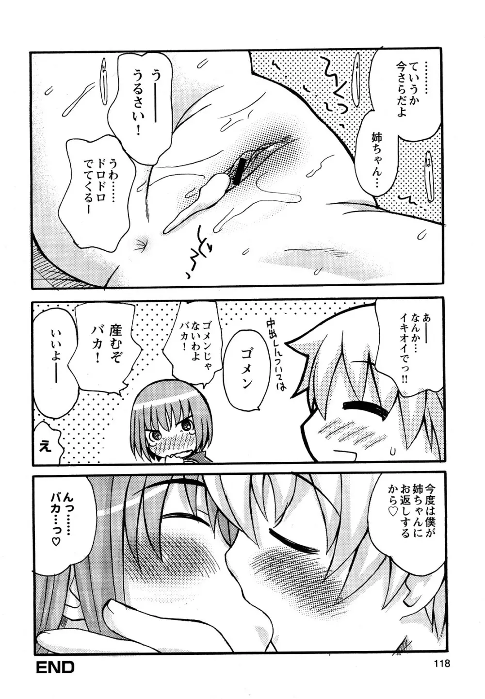 ぼくだって姉とセックスしてみたい! Page.120