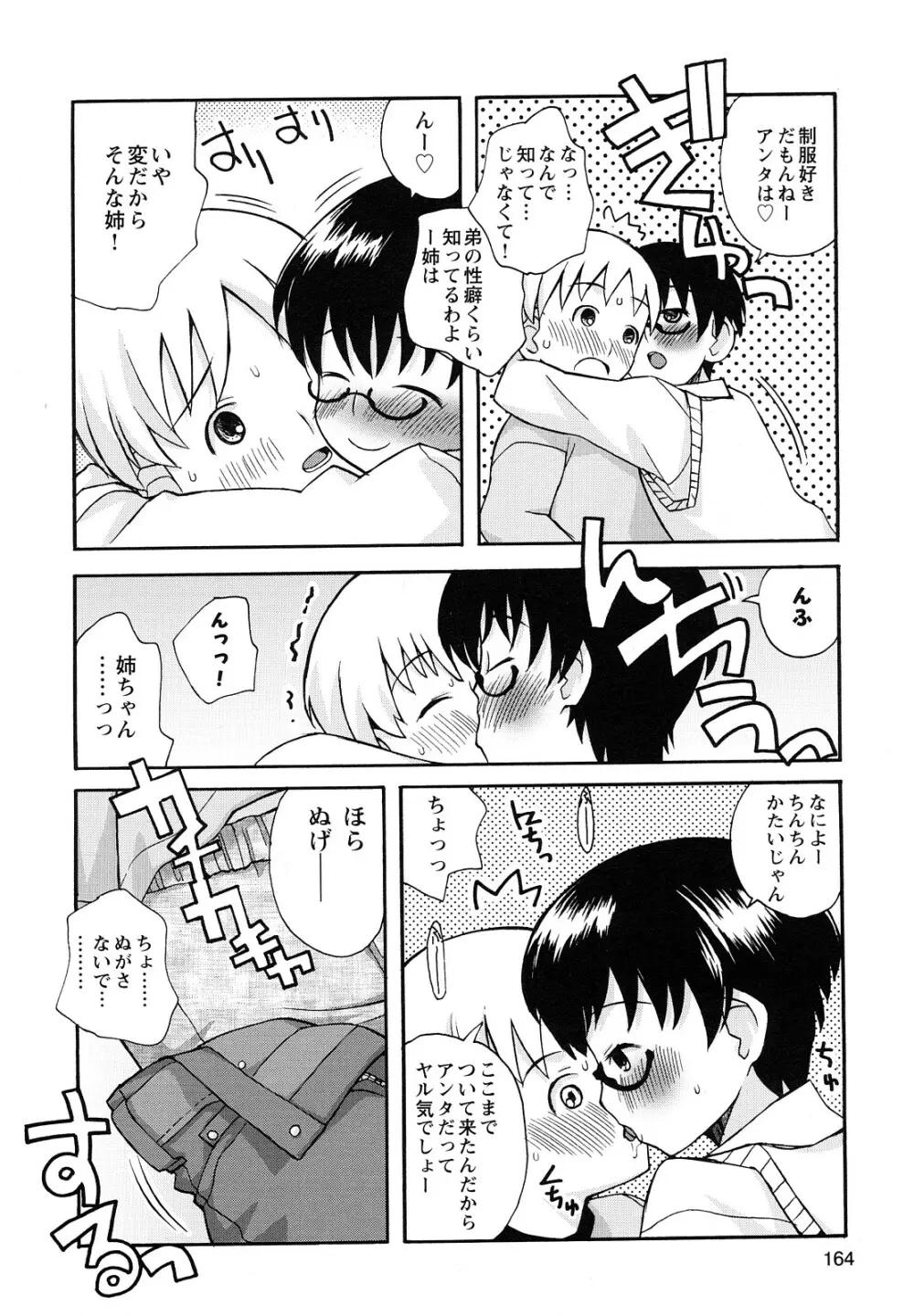 ぼくだって姉とセックスしてみたい! Page.166