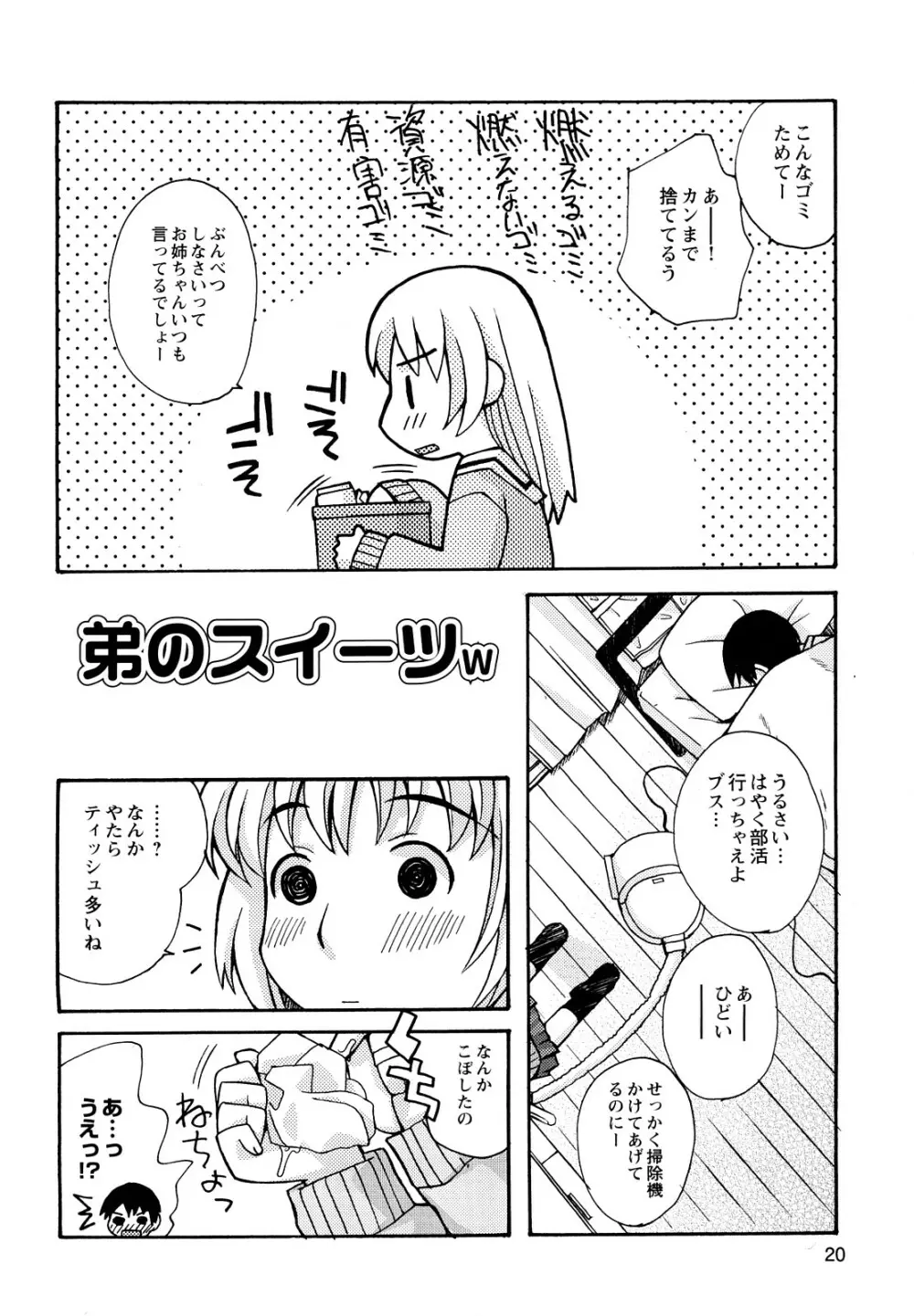 ぼくだって姉とセックスしてみたい! Page.22
