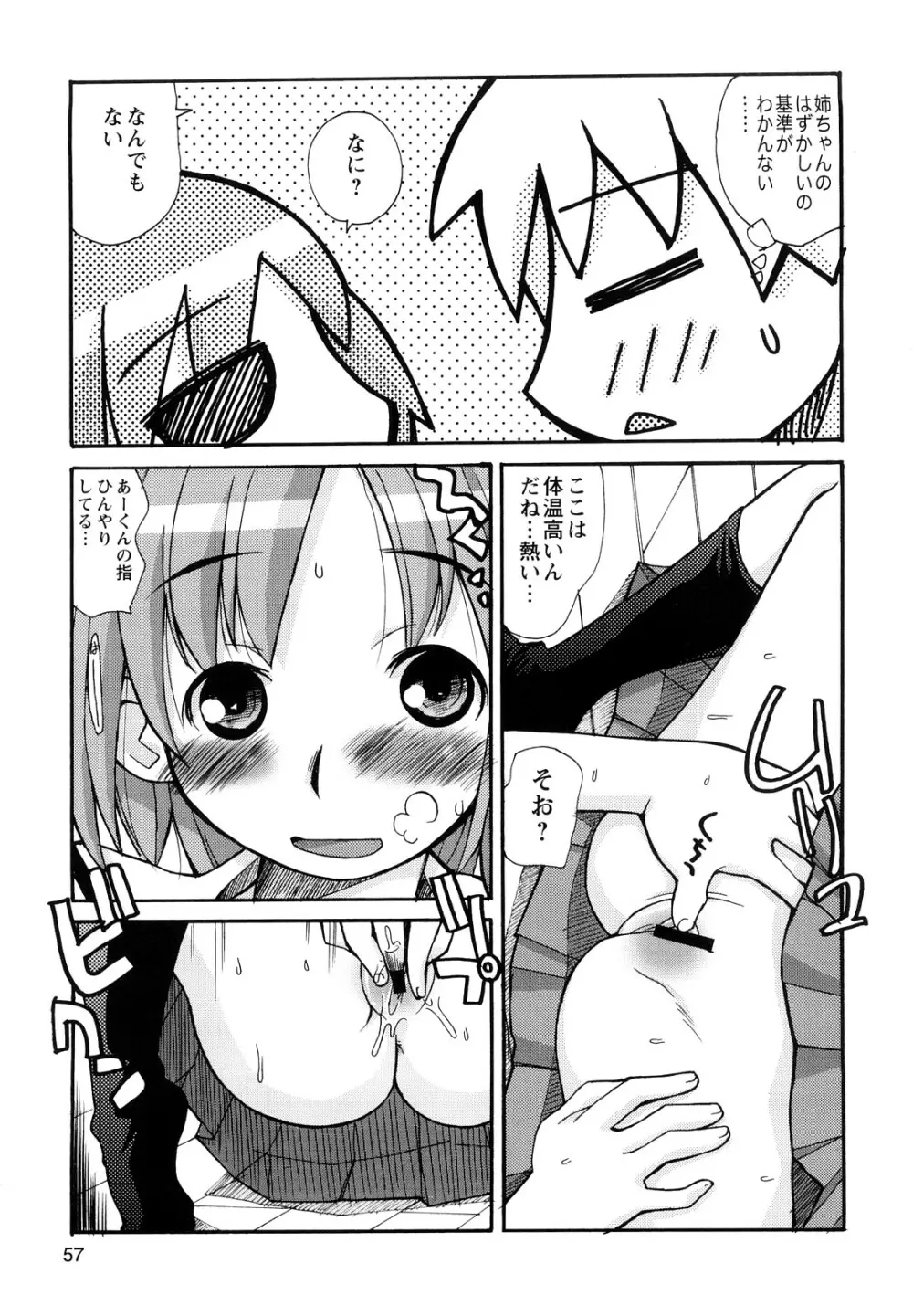 ぼくだって姉とセックスしてみたい! Page.59