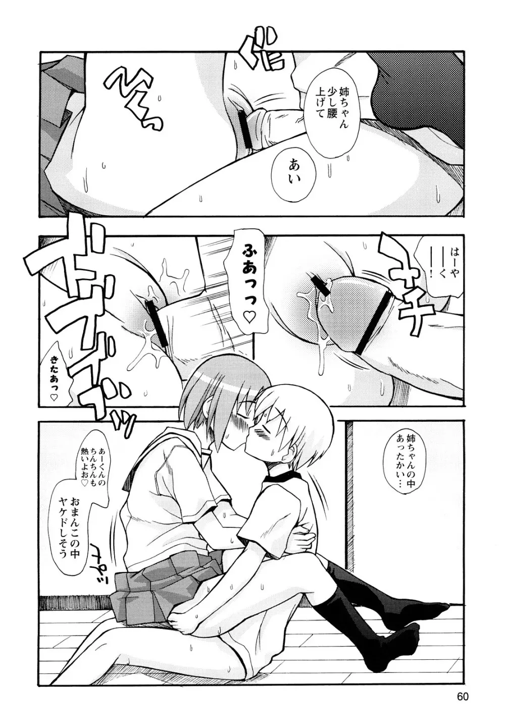 ぼくだって姉とセックスしてみたい! Page.62