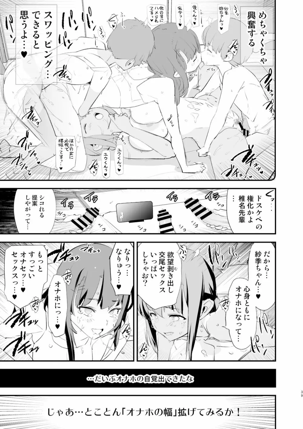 わたしたちのオナホ交換合宿・一日目と二日目! Page.39