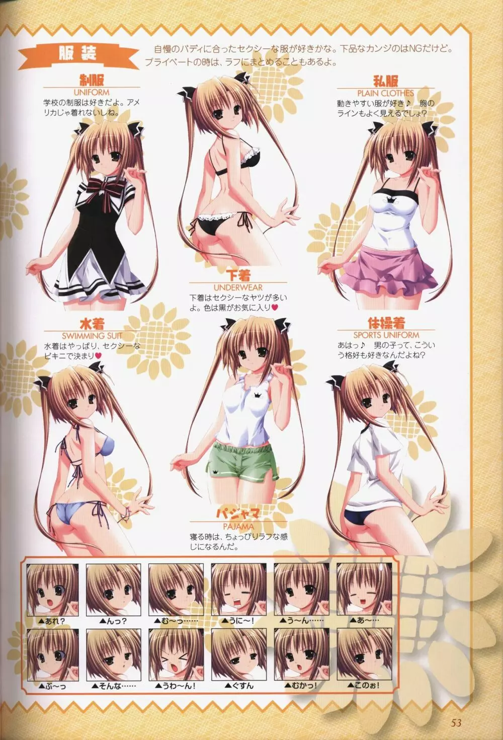 幼なじみと甘~くエッチに過ごす方法 オフィシャルファンブック Page.55