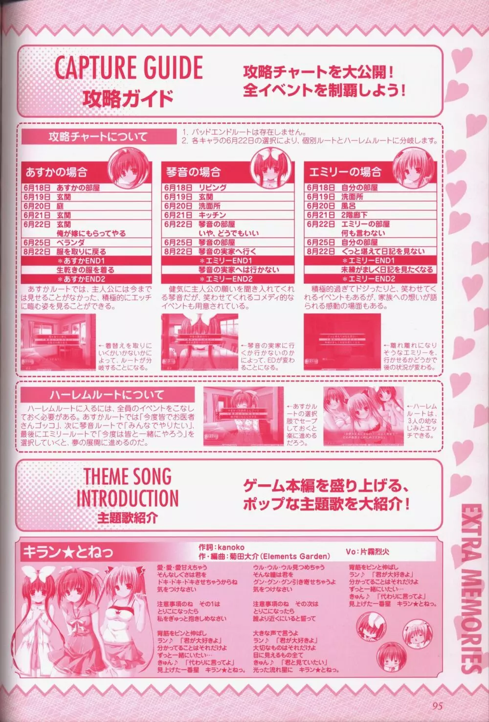 幼なじみと甘~くエッチに過ごす方法 オフィシャルファンブック Page.97