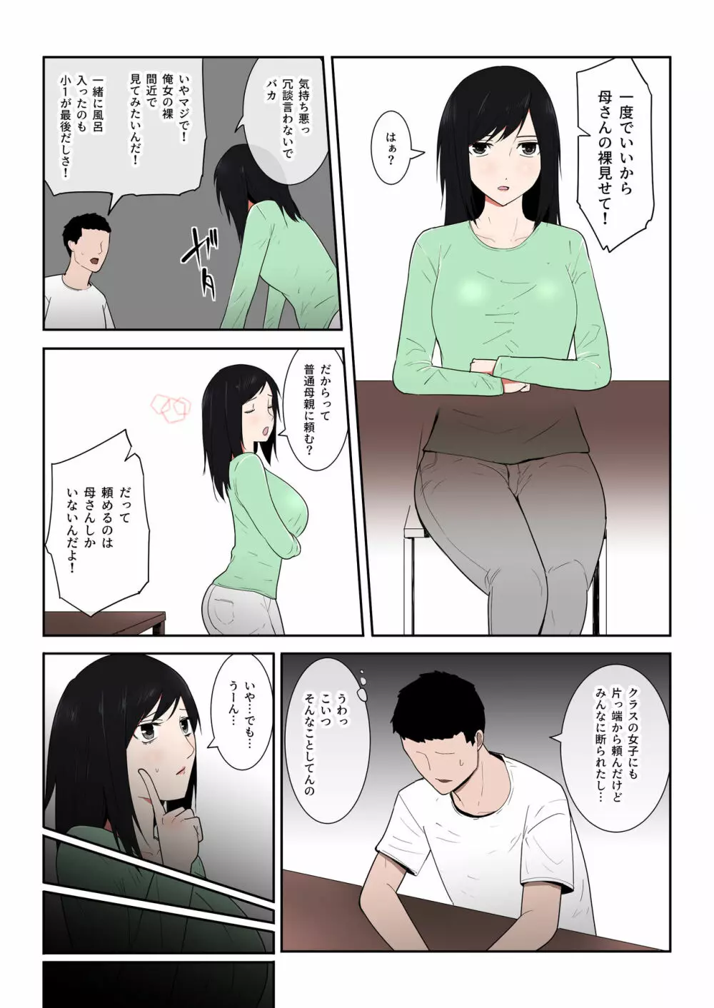 母さん一度でいいから…! Page.6