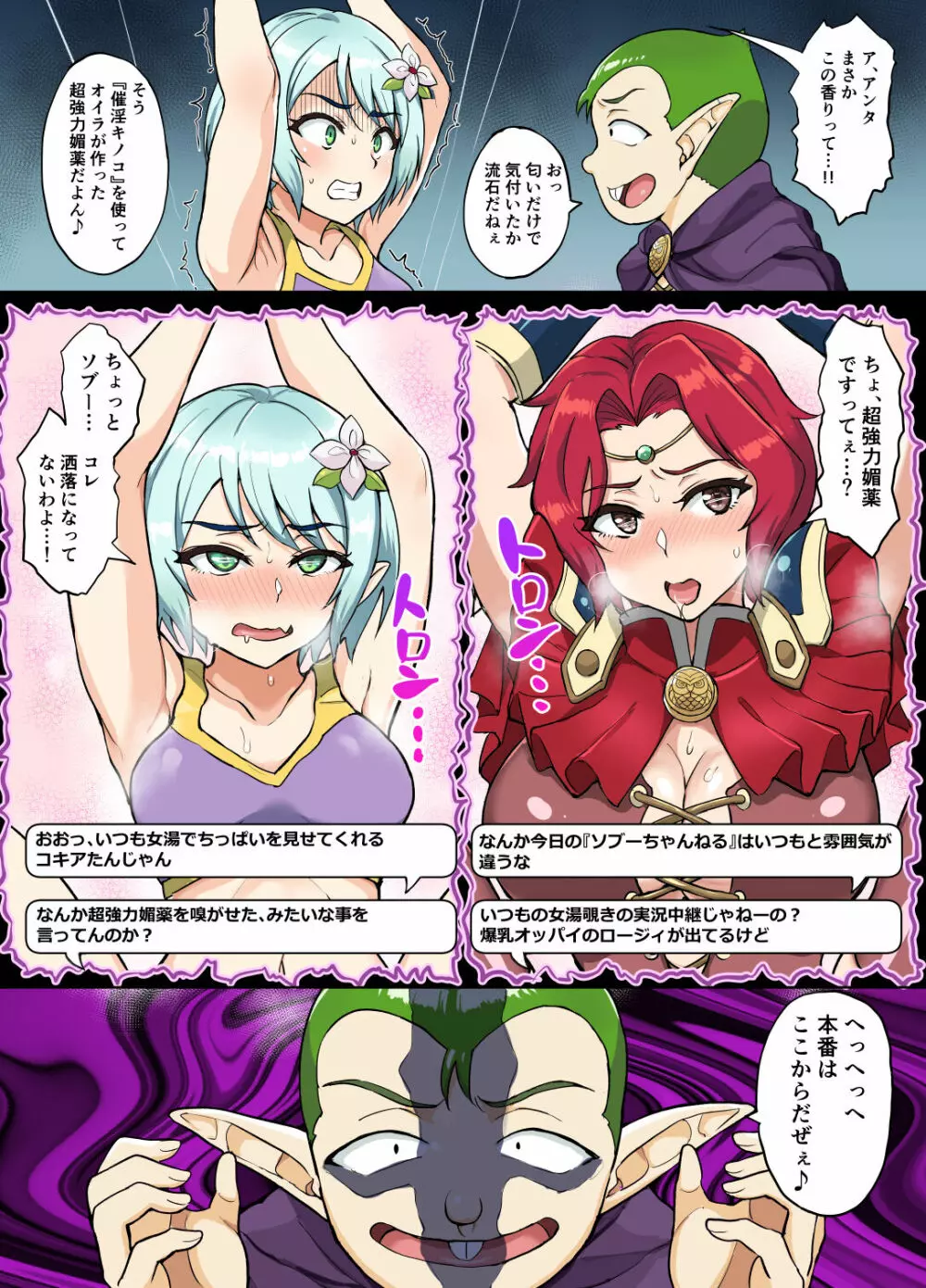 スケベエルフと冒険者ギルド3 ~闇蜘蛛の巣編~ Page.13