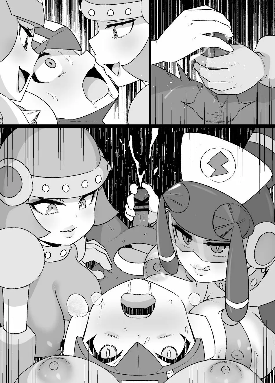ロックマンエグゼ悪堕ちロール&桜井メイル漫画 Page.30