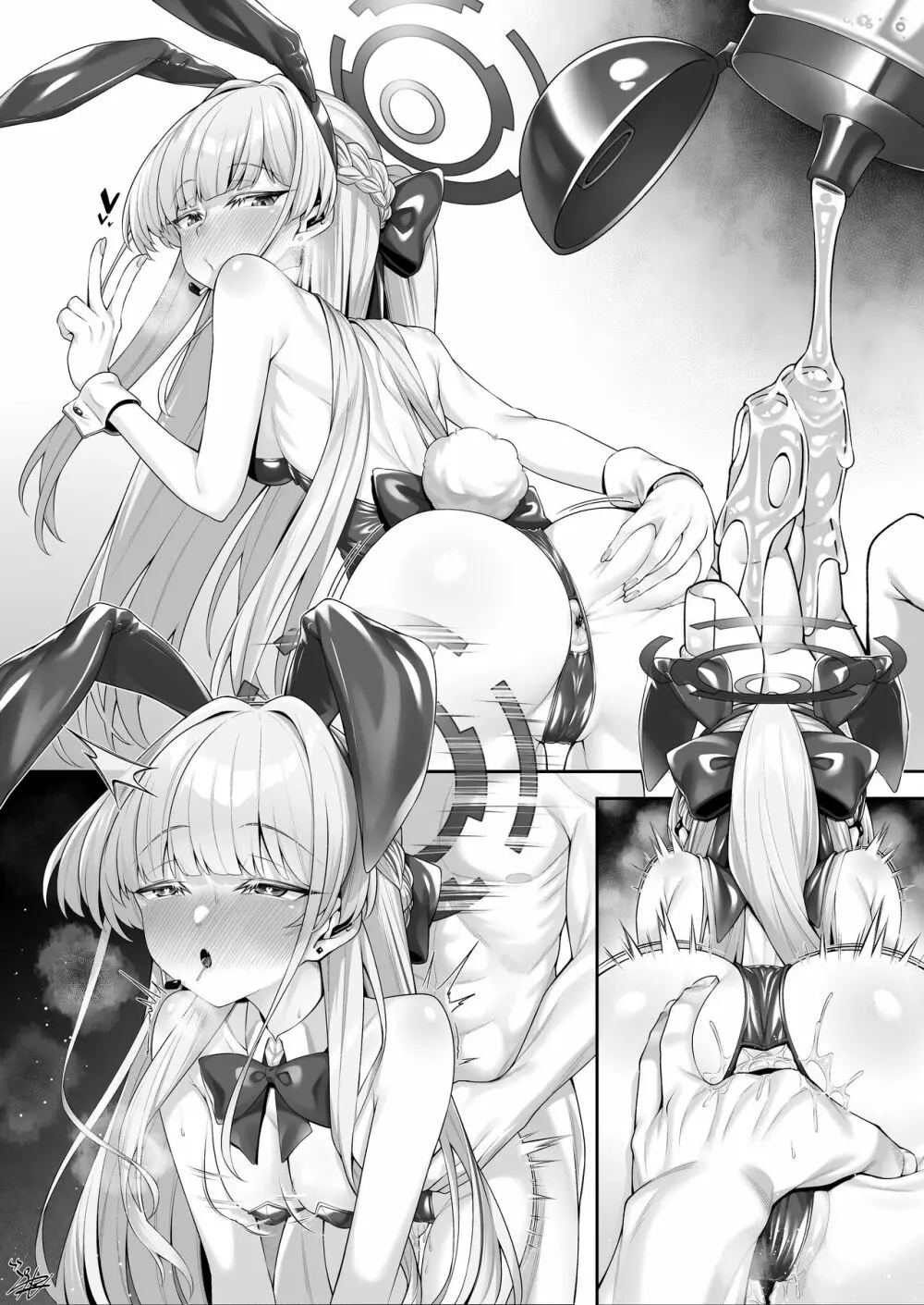 バニートキ アナル漫画3p+α Page.7