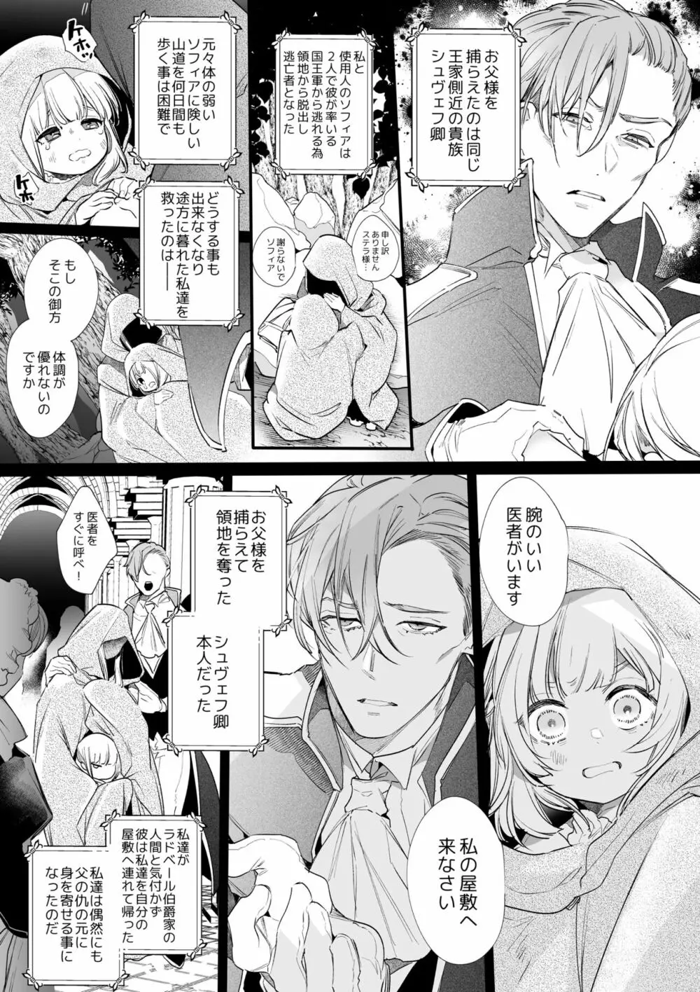 【Yatomomin ( 山本ともみつ )】悪役になれなかった追放令嬢は甘く優しく壊される~幼なじみ伯爵子息の溺愛監禁調教~ Page.12