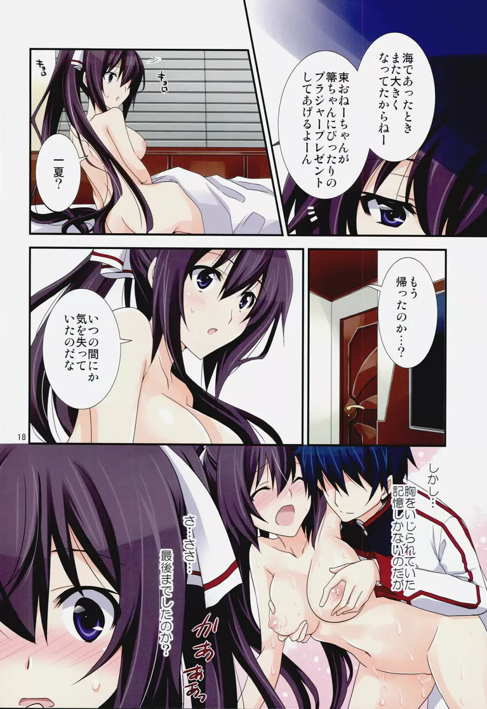 Burst Up!Infinite Stratos FAN BOOK Page.18