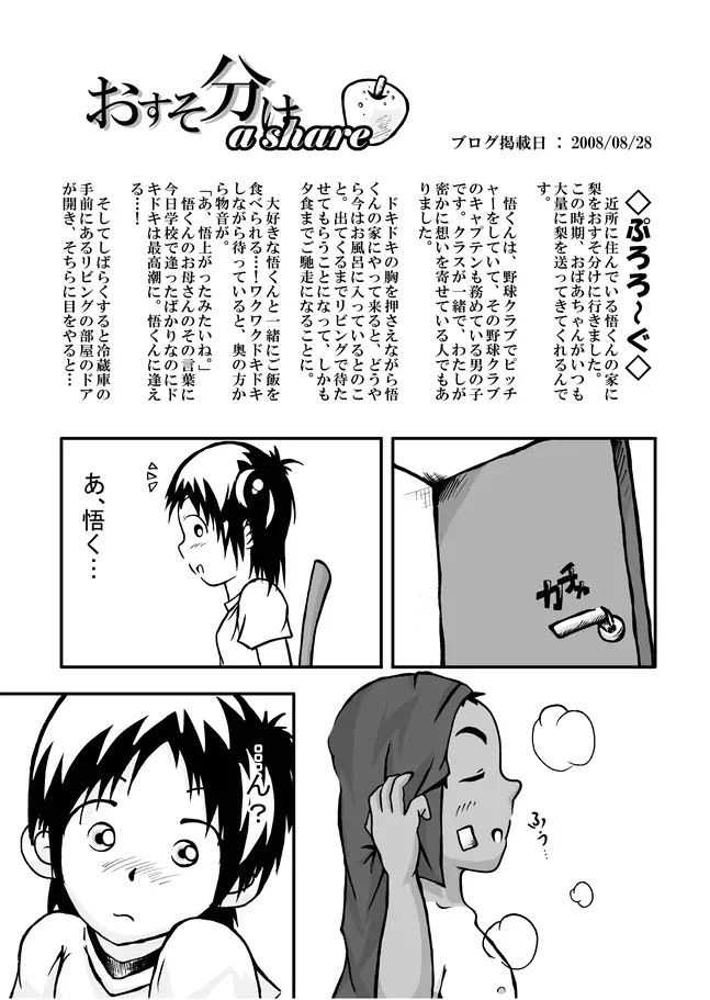 CFNM日記~小さな青春物語~ Vol.1 Page.4