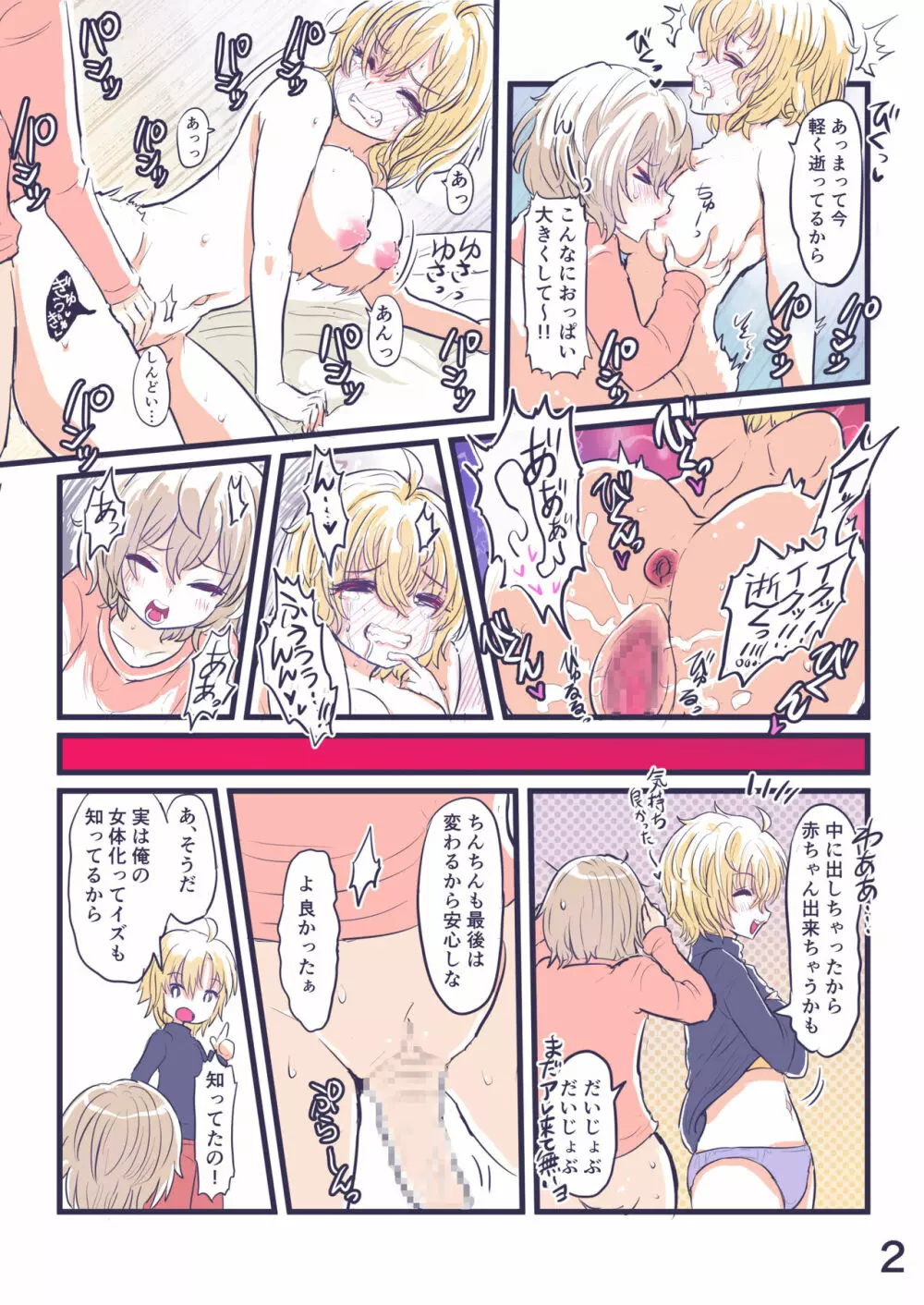 女の子になります! Page.14