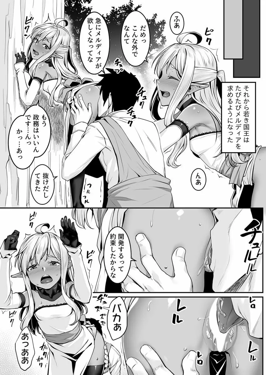 エッチなエルフとの暮らし方7巻 ~ダークエルフの姫君といちゃこらックス~ Page.17
