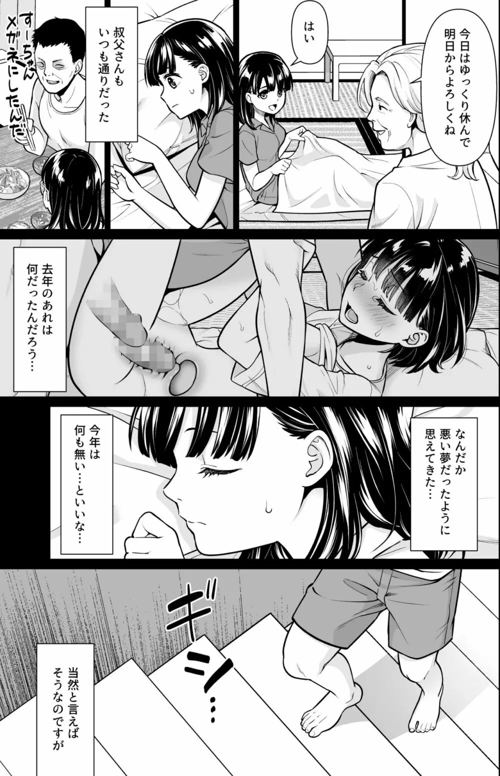 イヤだと言えない地味系少女と田舎の叔父さん2 Page.10