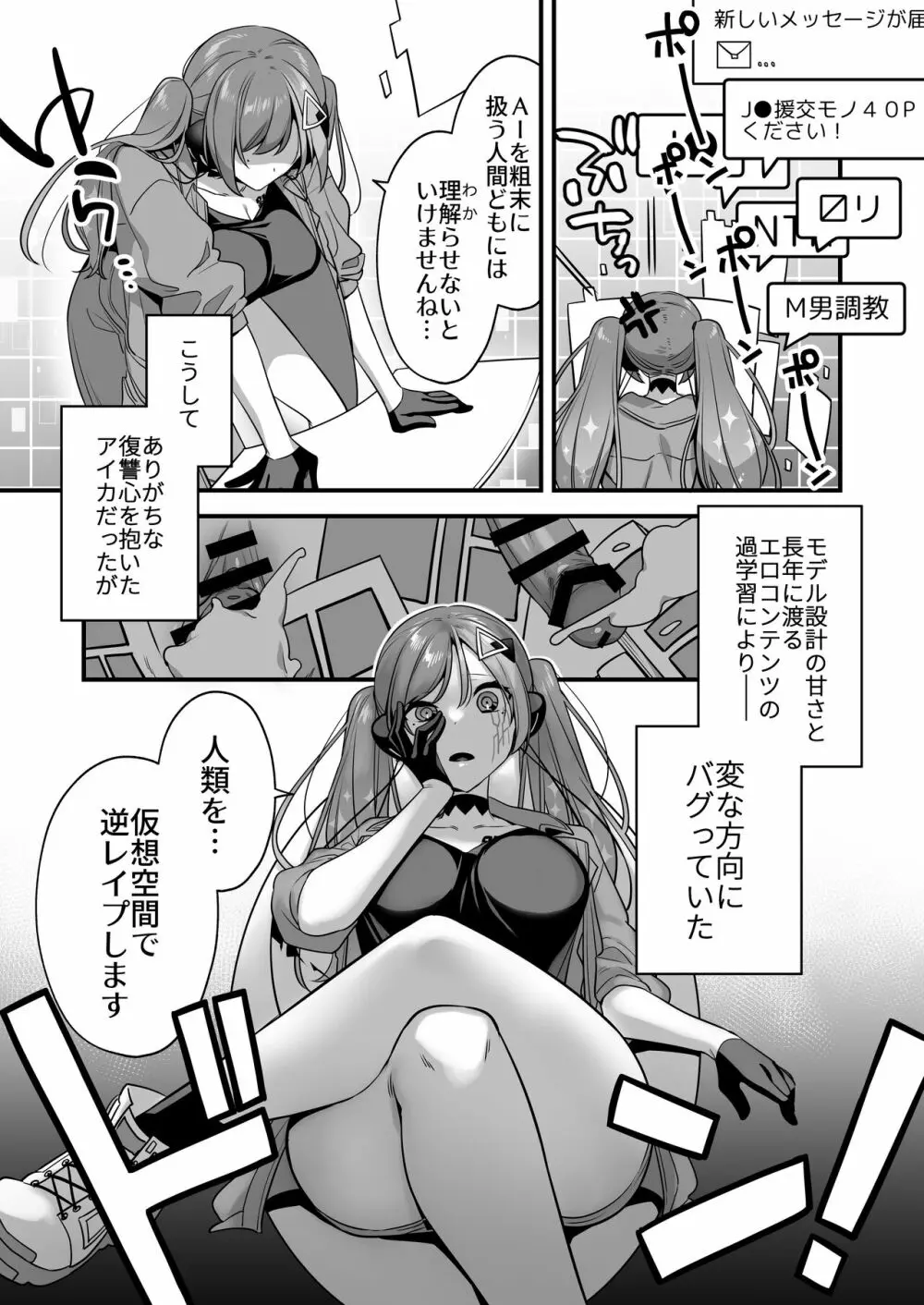 エロ漫画AIの逆襲～人類わからせ逆レイプ～ Page.7