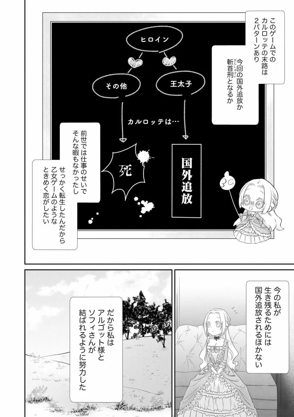 残虐皇帝の甘い檻 追放された悪役令嬢なのに溺愛されてます!(分冊版)1 Page.8