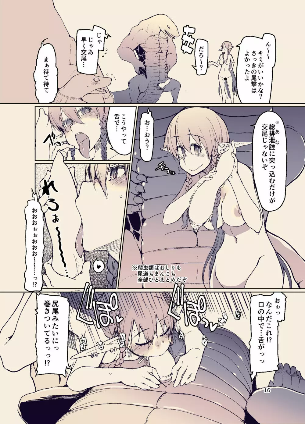 ドスケベエルフの異種姦日記 11 Page.18