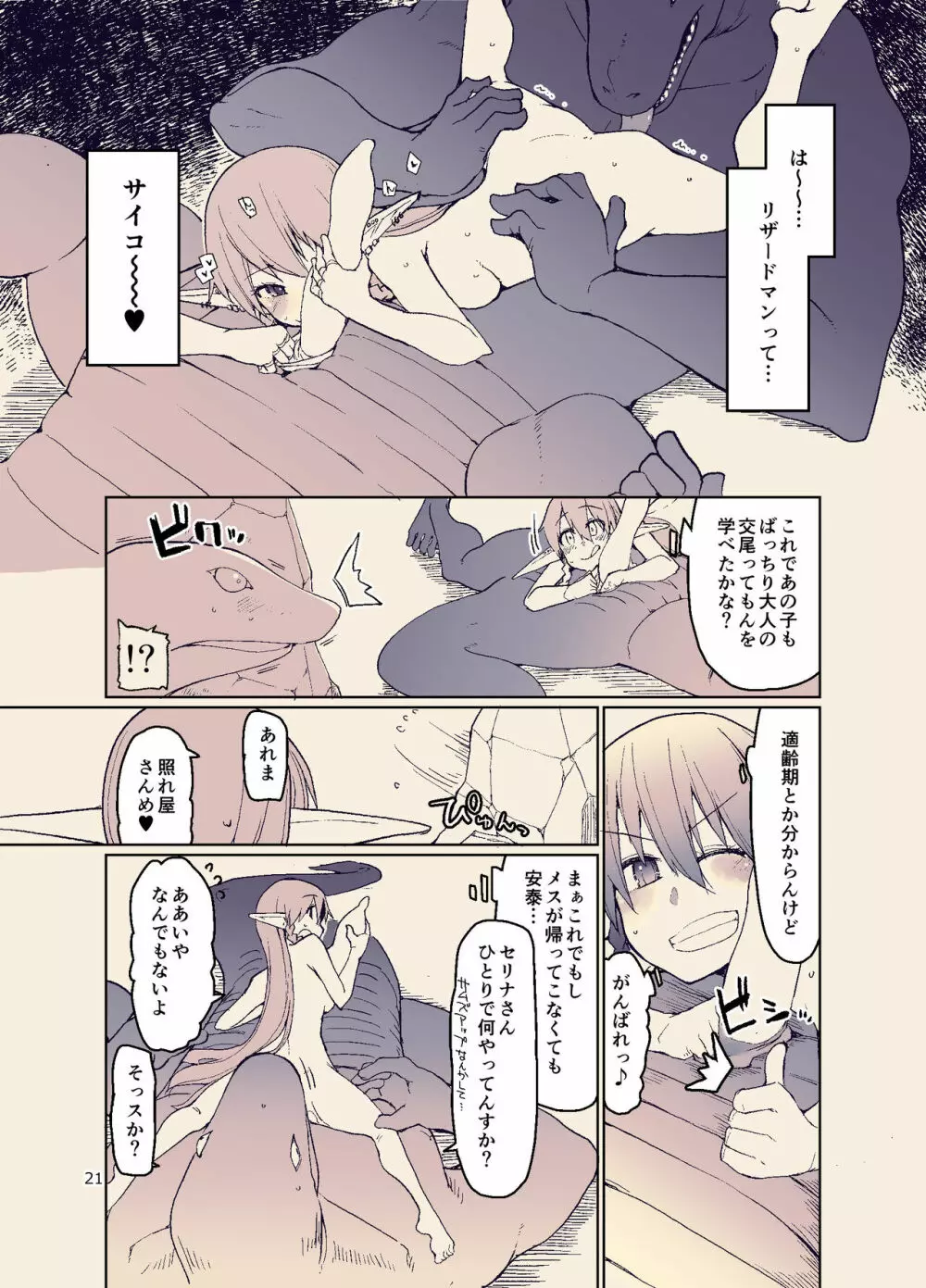 ドスケベエルフの異種姦日記 11 Page.23