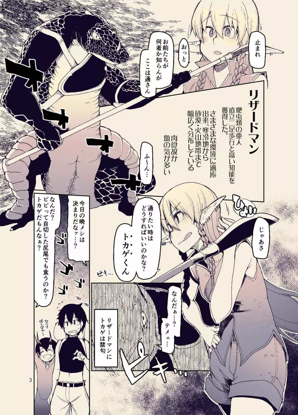 ドスケベエルフの異種姦日記 11 Page.5