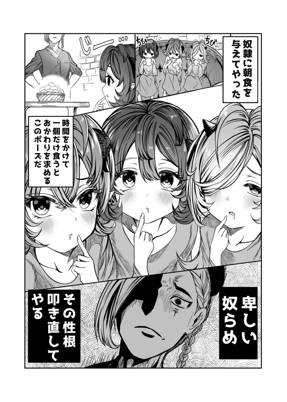 奴隷を調教してハーレム作る~育てた奴隷たちと純愛ハーレムHするまでの話~【漫画版】 Page.6