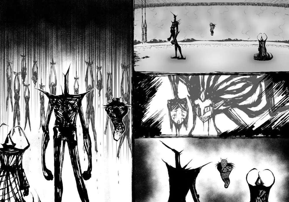 融合戦争~人類存亡をかけた闘い!孕ませ地獄へ突入~1章4話 Page.72
