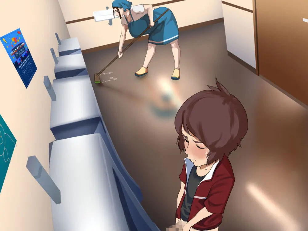 SEXでお悩み解決!美人な掃除のおばさん Page.275