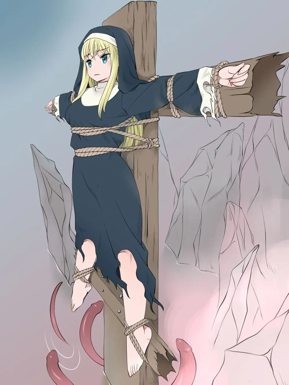 磔シスター~魔物の支配下に堕ちた都を救おうとした修道女の末路~ Page.285
