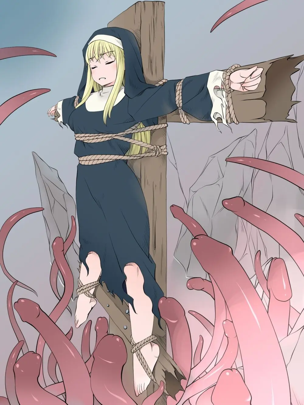磔シスター~魔物の支配下に堕ちた都を救おうとした修道女の末路~ Page.287