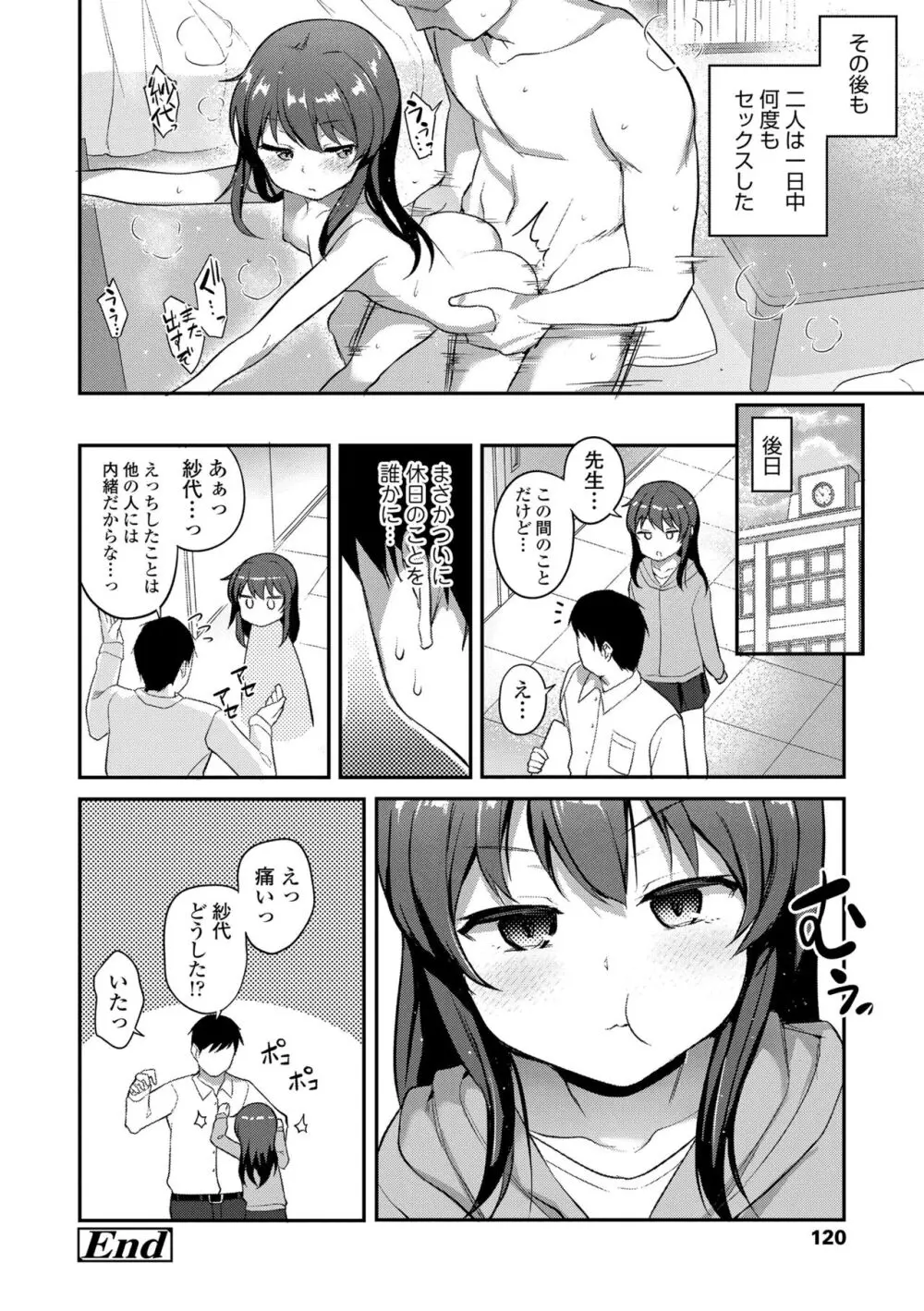 嫌がる妹を押し倒してイロイロとえっちなことをしたい！ Page.122
