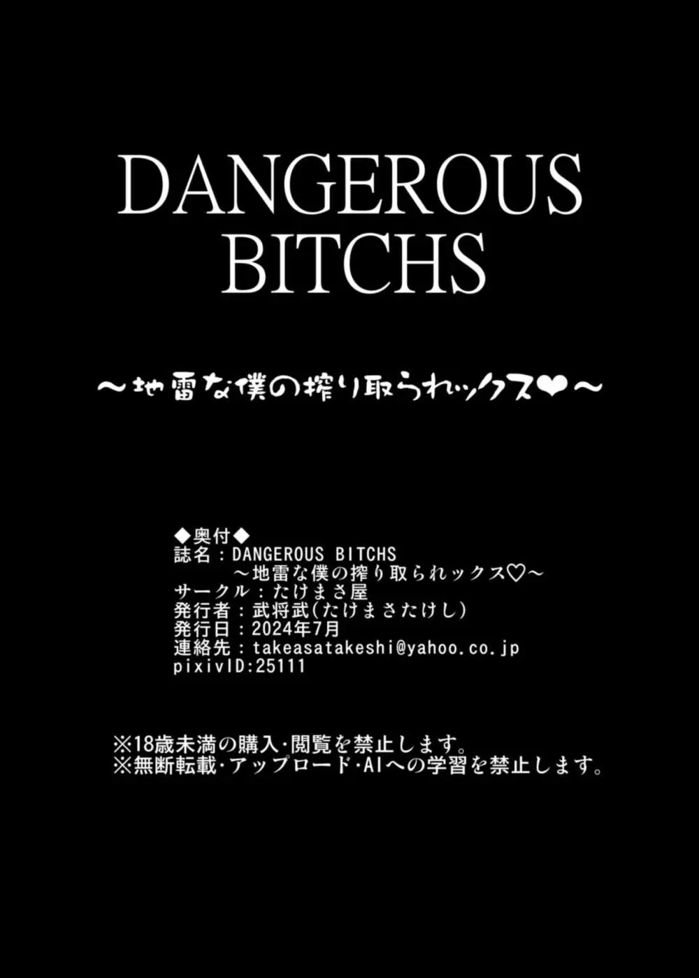 DANGEROUS BITCHS ~地雷な僕の搾り取られックス~ Page.63
