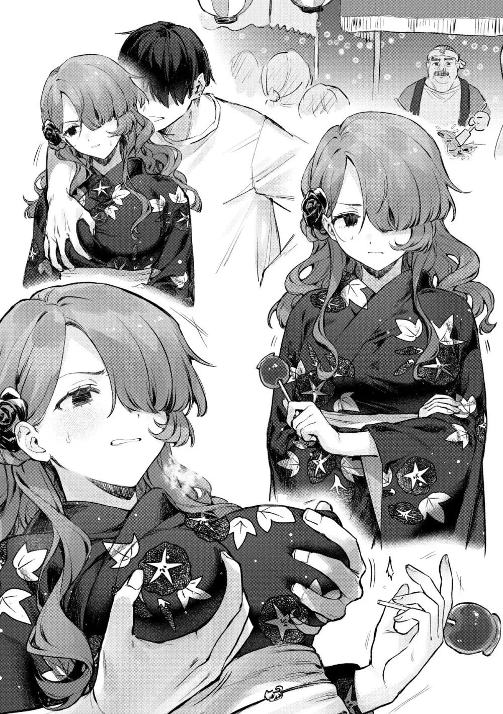 夏祭りの夜に…~弱みを握ったクール女子を呼び出して浴衣青姦~ Page.14