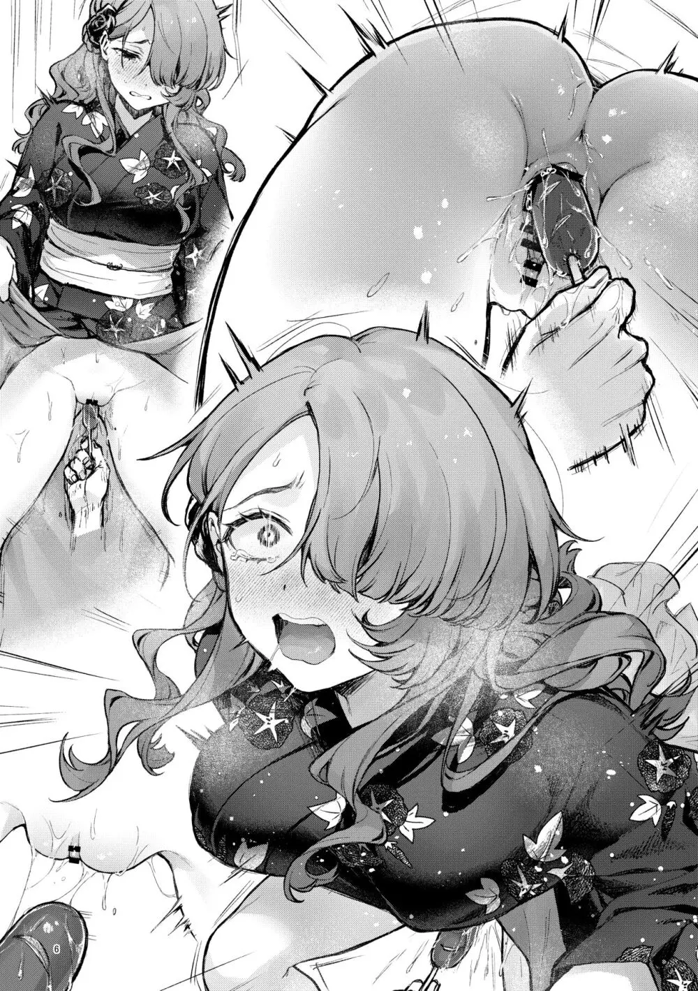夏祭りの夜に…~弱みを握ったクール女子を呼び出して浴衣青姦~ Page.18