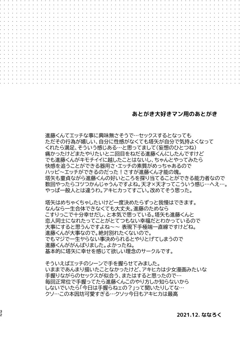 二回目エッチが言い出せない! Page.30